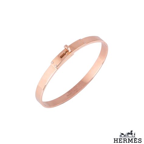 hermes rose gold h bracelet|Hermes kelly bracelet yellow gold.